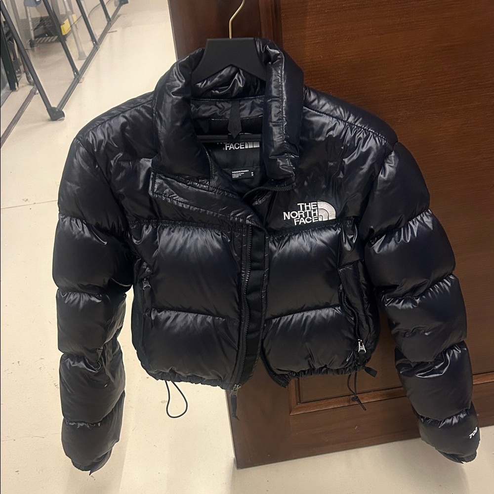 The North Face Women's Shiny Black Puffer Jacket